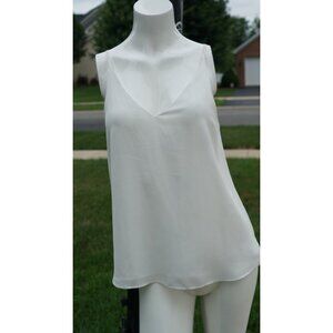 TOP SHOP White Spaghetti Strap Top S
